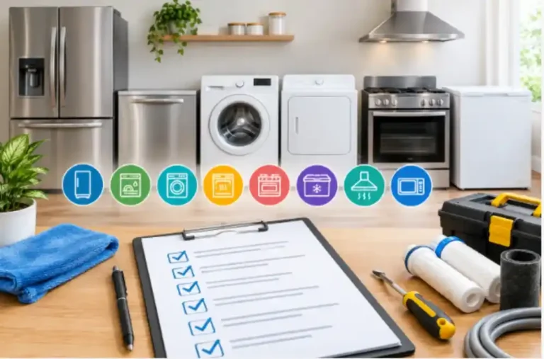 Appliance Maintenance Checklist