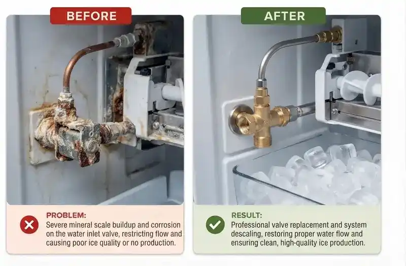Valve repplacement of ice maker in abilene