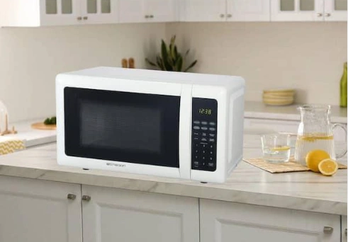 Stainless Steel Countertop Microwave