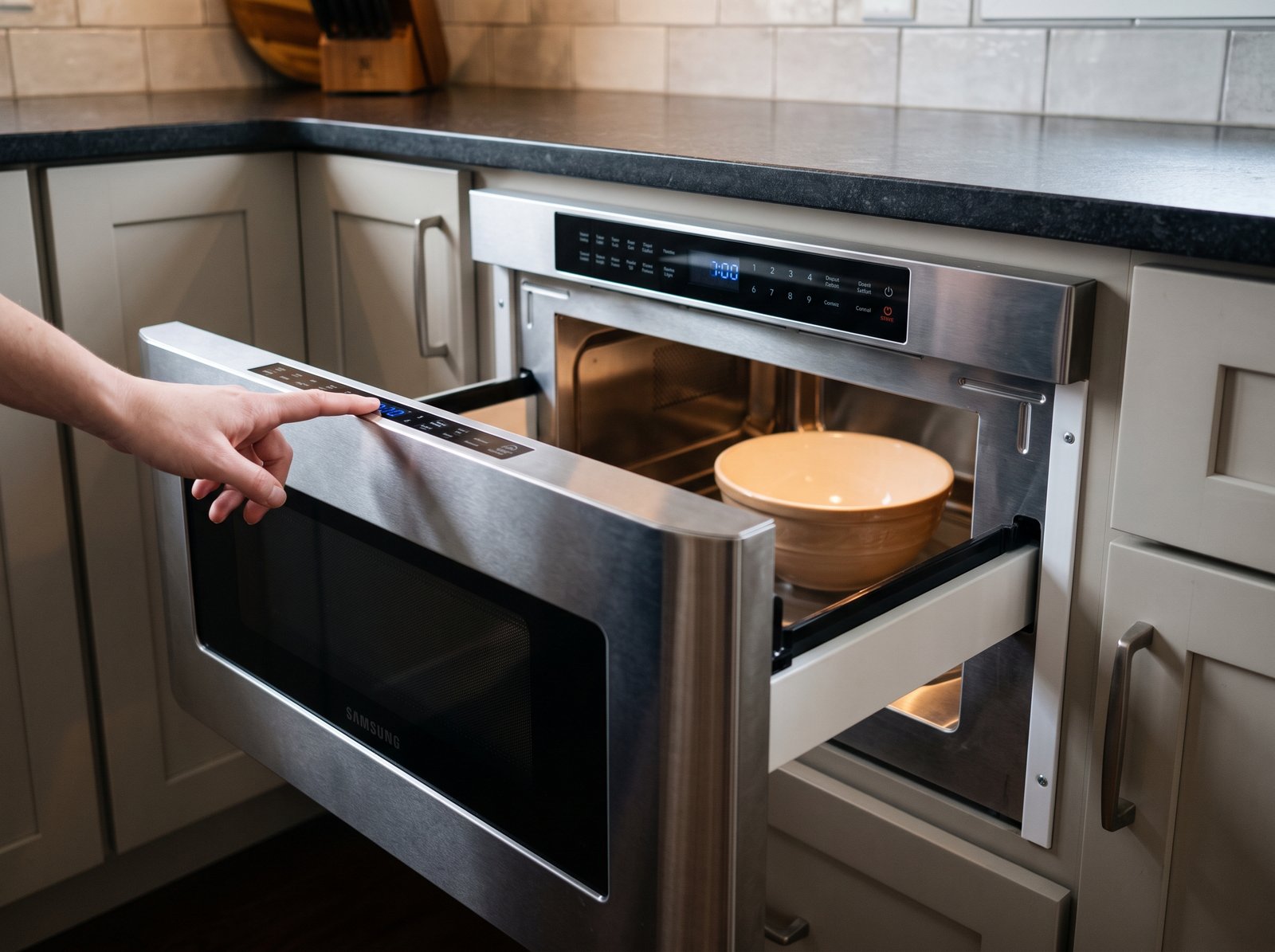 Under Counter Microwave Drawer